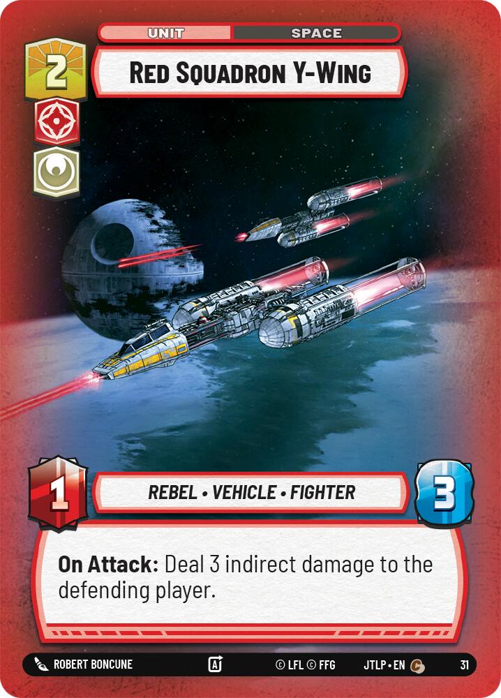 Red Squadron Y-Wing (31) (31) [Jump to Lightspeed: Weekly Play] | Odin's Place