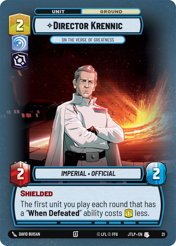 Director Krennic - On the Verge of Greatness (21) (21) [Jump to Lightspeed: Weekly Play] | Odin's Place