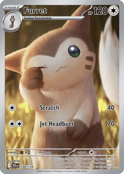 Furret (168/159) [Scarlet & Violet: Journey Together] | Odin's Place