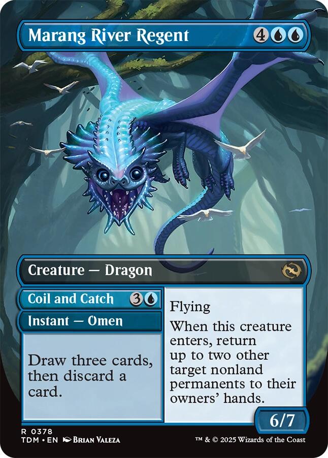 Marang River Regent (Borderless) [Tarkir: Dragonstorm] | Dragon's Lair Comics and Fantasy Houston TX