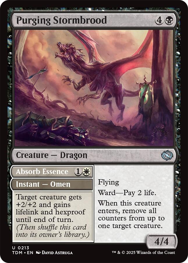Purging Stormbrood [Tarkir: Dragonstorm] | Dragon's Lair Comics and Fantasy Houston TX