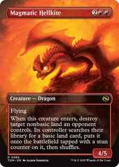 Magmatic Hellkite (Borderless) [Tarkir: Dragonstorm] | Dragon's Lair Comics and Fantasy Houston TX