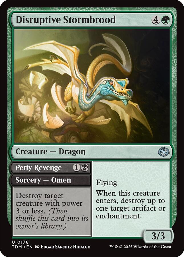 Disruptive Stormbrood [Tarkir: Dragonstorm] | Dragon's Lair Comics and Fantasy Houston TX