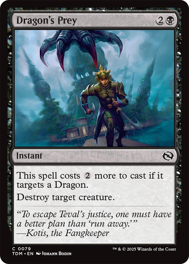 Dragon's Prey [Tarkir: Dragonstorm] | Dragon's Lair Comics and Fantasy Houston TX