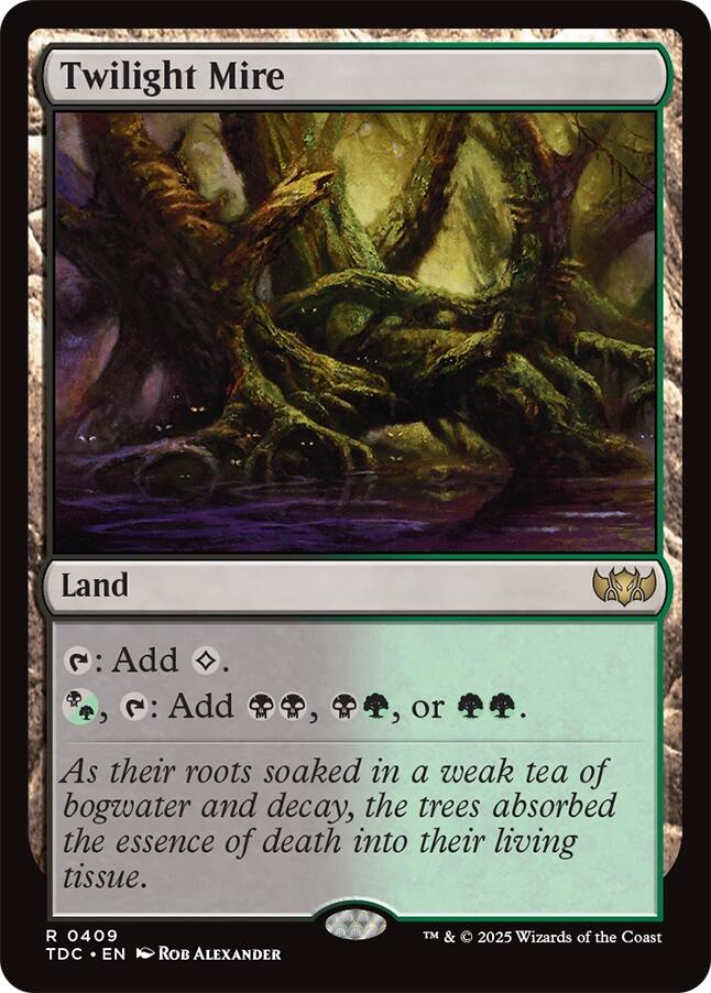 Twilight Mire [Tarkir: Dragonstorm Commander] | Dragon's Lair Comics and Fantasy Houston TX