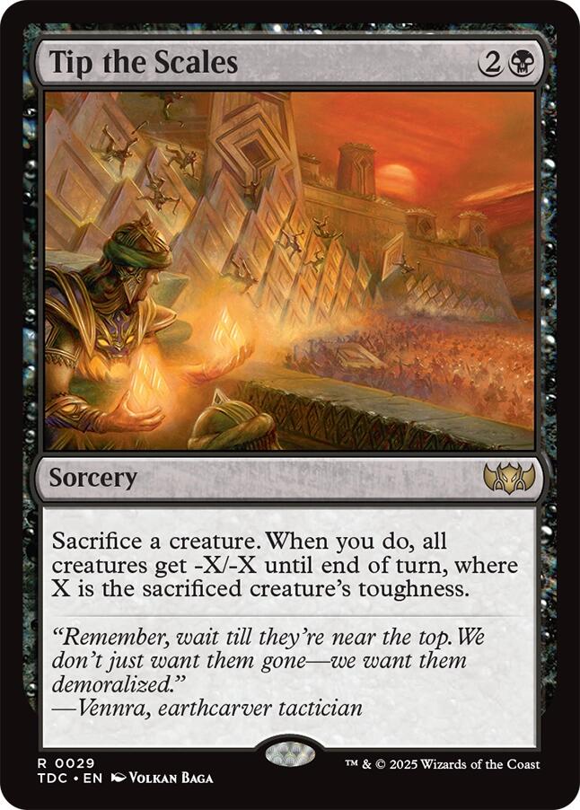 Tip the Scales [Tarkir: Dragonstorm Commander] | Dragon's Lair Comics and Fantasy Houston TX