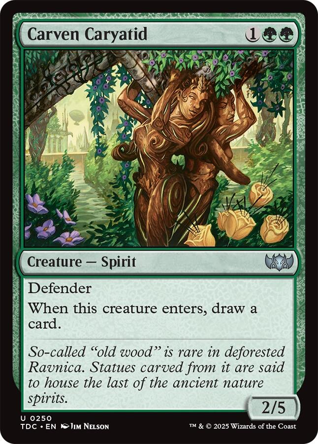 Carven Caryatid [Tarkir: Dragonstorm Commander] | Dragon's Lair Comics and Fantasy Houston TX
