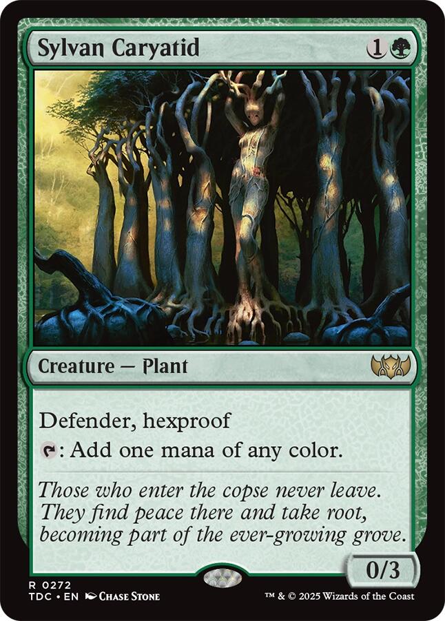 Sylvan Caryatid [Tarkir: Dragonstorm Commander] | Dragon's Lair Comics and Fantasy Houston TX