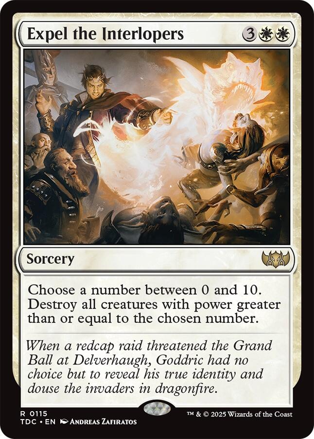 Expel the Interlopers [Tarkir: Dragonstorm Commander] | Dragon's Lair Comics and Fantasy Houston TX