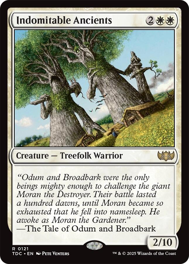 Indomitable Ancients [Tarkir: Dragonstorm Commander] | Dragon's Lair Comics and Fantasy Houston TX