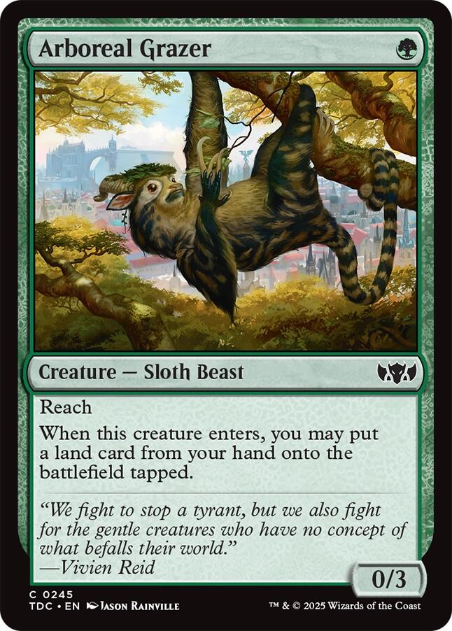 Arboreal Grazer [Tarkir: Dragonstorm Commander] | Dragon's Lair Comics and Fantasy Houston TX