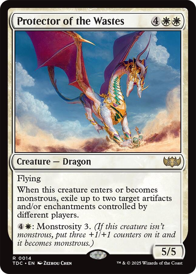 Protector of the Wastes [Tarkir: Dragonstorm Commander] | Dragon's Lair Comics and Fantasy Houston TX