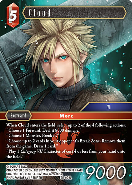 Cloud [Tears of the Planet] | Odin's Place
