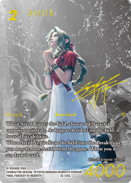 Aerith (Full Art Signature) [Tears of the Planet] | Dragon's Lair Comics and Fantasy Houston TX