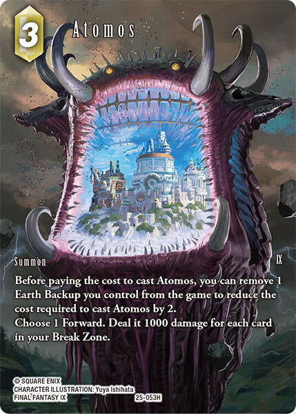 Atomos (Full Art) [Tears of the Planet] | Dragon's Lair Comics and Fantasy Houston TX