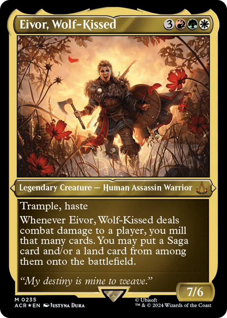 Eivor, Wolf-Kissed (Foil Etched) [Assassin's Creed] | Dragon's Lair Comics and Fantasy Houston TX