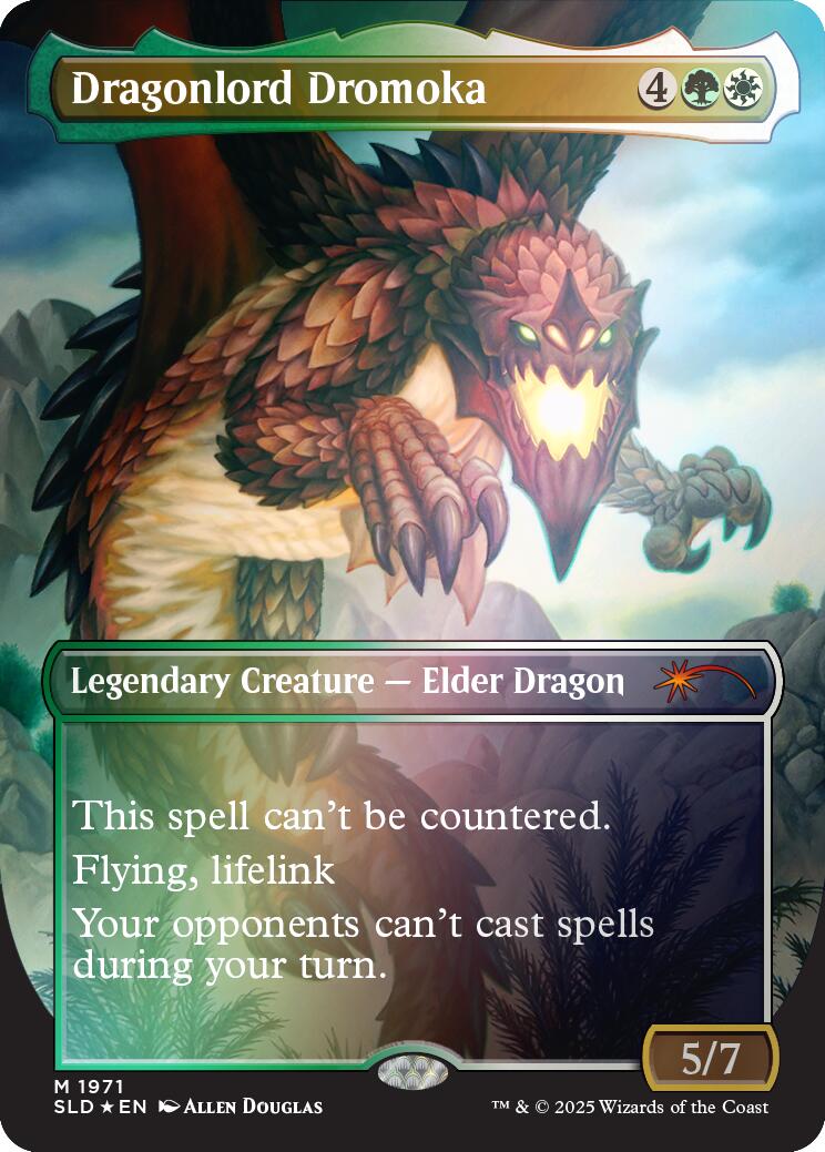 Dragonlord Dromoka (Rainbow Foil) [Secret Lair Drop Series] | Dragon's Lair Comics and Fantasy Houston TX