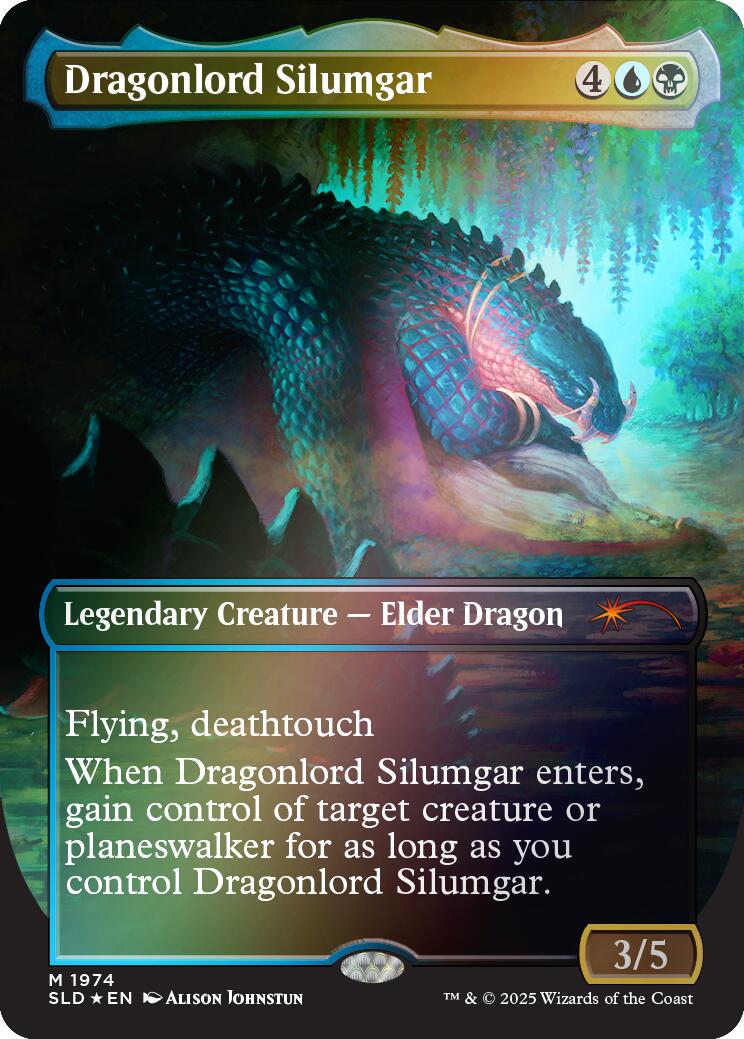 Dragonlord Silumgar (Rainbow Foil) [Secret Lair Drop Series] | Dragon's Lair Comics and Fantasy Houston TX