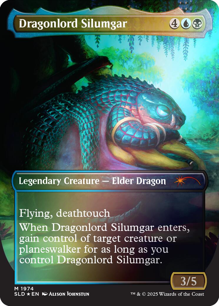 Dragonlord Silumgar (Rainbow Foil) [Secret Lair Drop Series] | Dragon's Lair Comics and Fantasy Houston TX