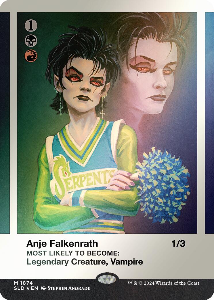 Anje Falkenrath (Rainbow Foil) [Secret Lair Drop Series] | Dragon's Lair Comics and Fantasy Houston TX