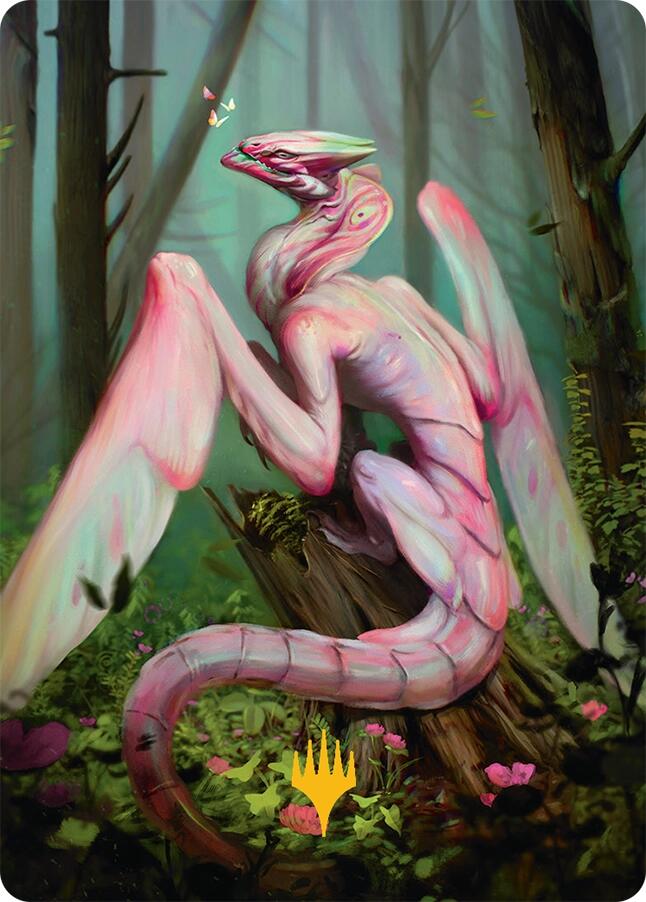 Bloomvine Regent Art Card (46/54) (Gold-Stamped) [Tarkir: Dragonstorm Art Series] | Dragon's Lair Comics and Fantasy Houston TX