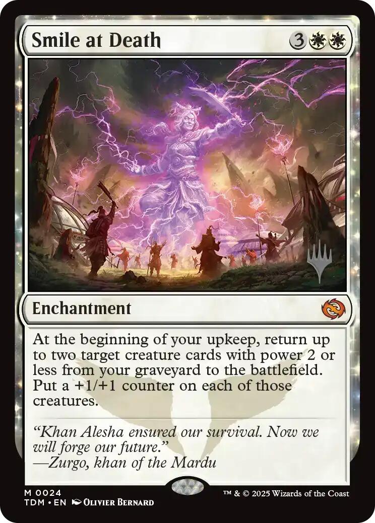 Smile at Death [Tarkir: Dragonstorm Promos] | Dragon's Lair Comics and Fantasy Houston TX