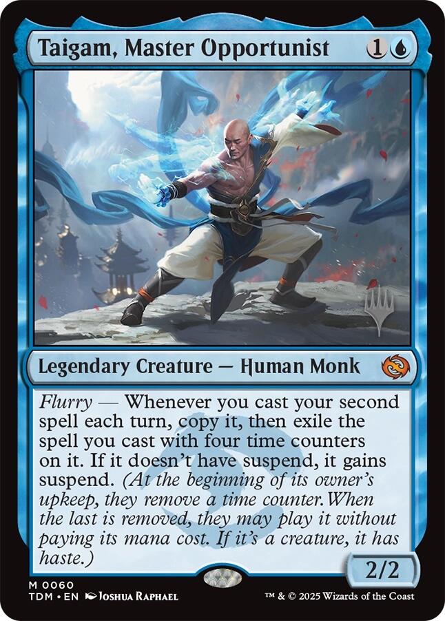 Taigam, Master Opportunist [Tarkir: Dragonstorm Promos] | Dragon's Lair Comics and Fantasy Houston TX