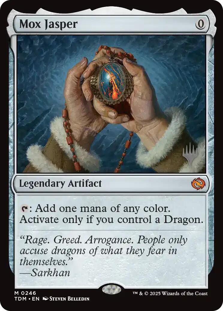 Mox Jasper [Tarkir: Dragonstorm Promos] | Dragon's Lair Comics and Fantasy Houston TX