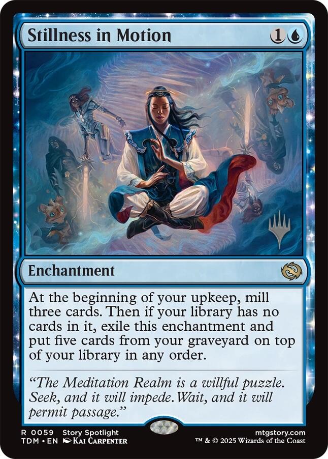 Stillness in Motion [Tarkir: Dragonstorm Promos] | Dragon's Lair Comics and Fantasy Houston TX