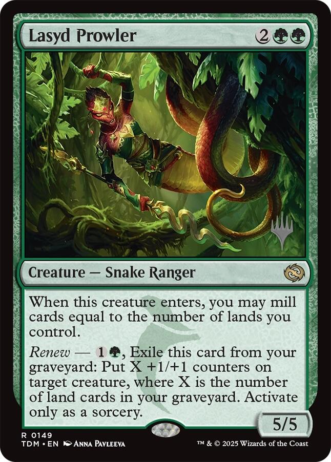 Lasyd Prowler [Tarkir: Dragonstorm Promos] | Dragon's Lair Comics and Fantasy Houston TX