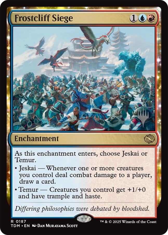 Frostcliff Siege [Tarkir: Dragonstorm Promos] | Dragon's Lair Comics and Fantasy Houston TX