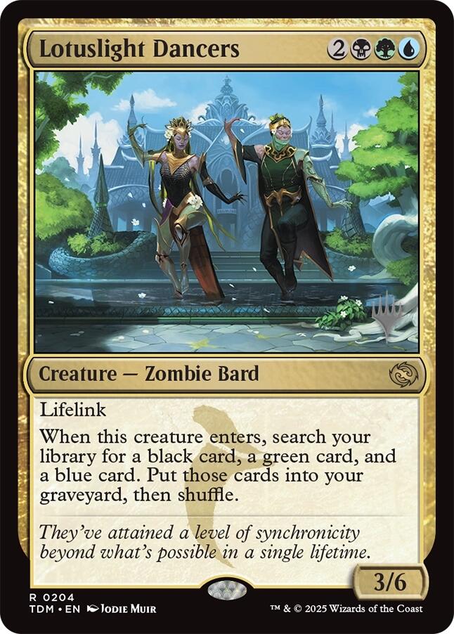 Lotuslight Dancers [Tarkir: Dragonstorm Promos] | Dragon's Lair Comics and Fantasy Houston TX