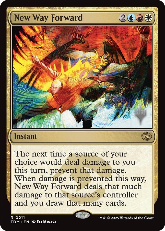New Way Forward [Tarkir: Dragonstorm Promos] | Dragon's Lair Comics and Fantasy Houston TX