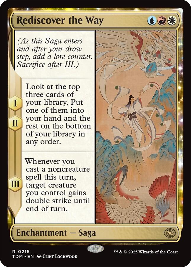 Rediscover the Way [Tarkir: Dragonstorm Promos] | Dragon's Lair Comics and Fantasy Houston TX