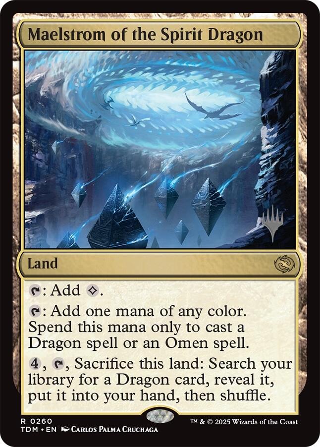 Maelstrom of the Spirit Dragon [Tarkir: Dragonstorm Promos] | Dragon's Lair Comics and Fantasy Houston TX