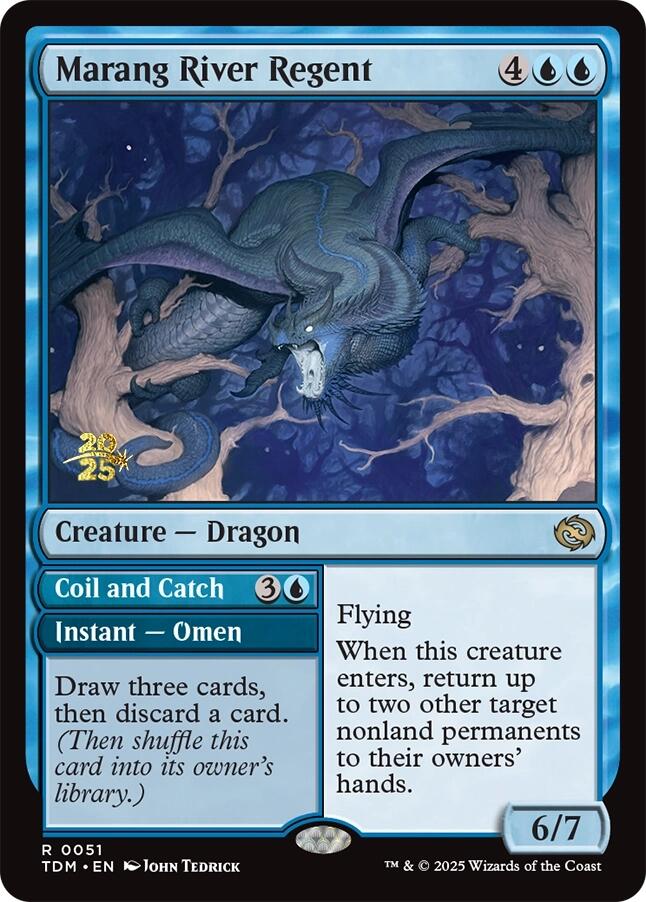 Marang River Regent [Tarkir: Dragonstorm Prerelease Promos] | Dragon's Lair Comics and Fantasy Houston TX