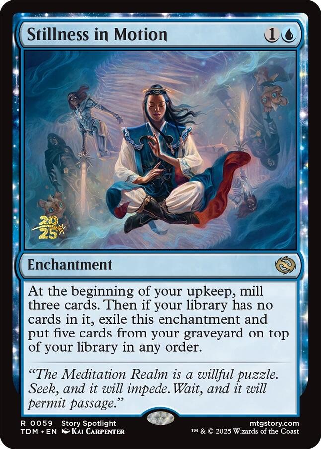 Stillness in Motion [Tarkir: Dragonstorm Prerelease Promos] | Dragon's Lair Comics and Fantasy Houston TX