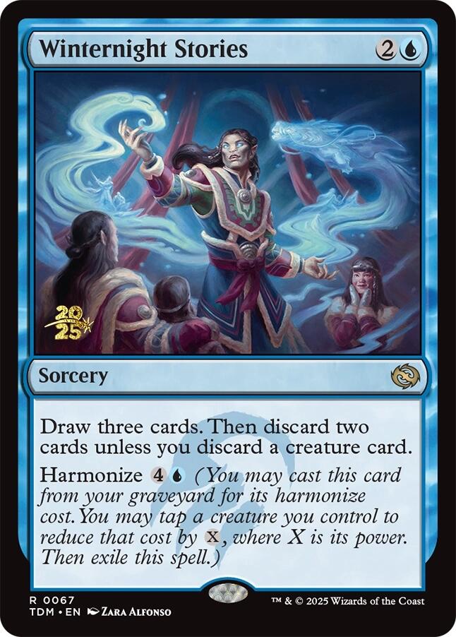 Winternight Stories [Tarkir: Dragonstorm Prerelease Promos] | Dragon's Lair Comics and Fantasy Houston TX