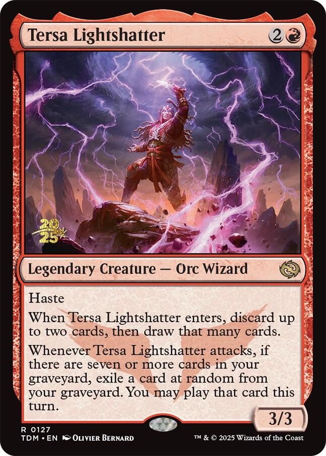 Tersa Lightshatter [Tarkir: Dragonstorm Prerelease Promos] | Dragon's Lair Comics and Fantasy Houston TX