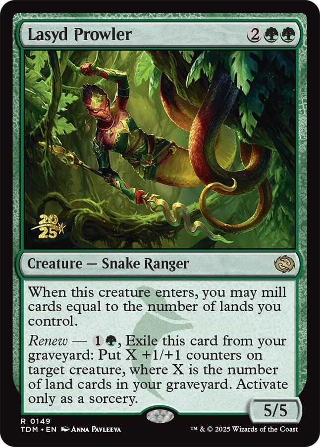 Lasyd Prowler [Tarkir: Dragonstorm Prerelease Promos] | Dragon's Lair Comics and Fantasy Houston TX