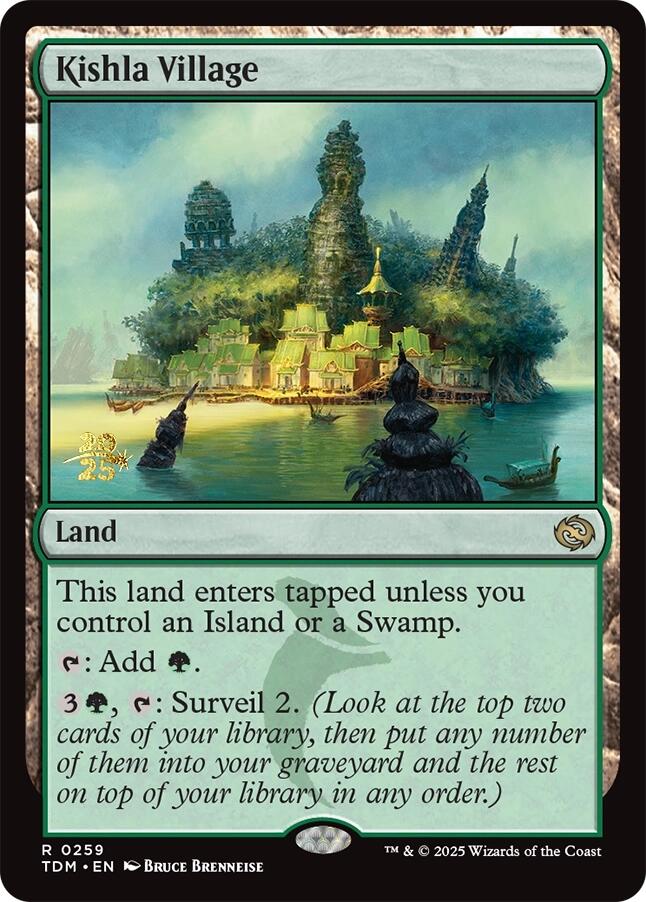 Kishla Village [Tarkir: Dragonstorm Prerelease Promos] | Dragon's Lair Comics and Fantasy Houston TX