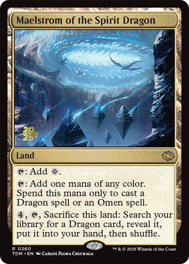 Maelstrom of the Spirit Dragon [Tarkir: Dragonstorm Prerelease Promos] | Dragon's Lair Comics and Fantasy Houston TX