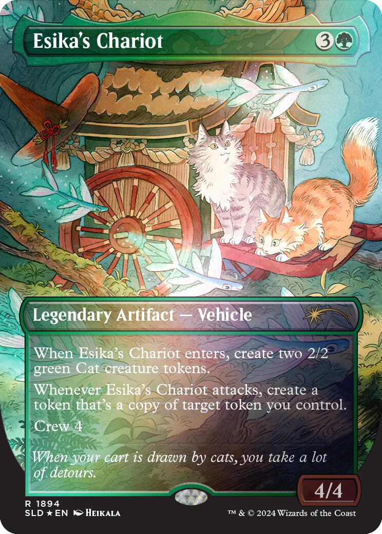 Esika's Chariot (Rainbow Foil) [Secret Lair Drop Series] | Dragon's Lair Comics and Fantasy Houston TX