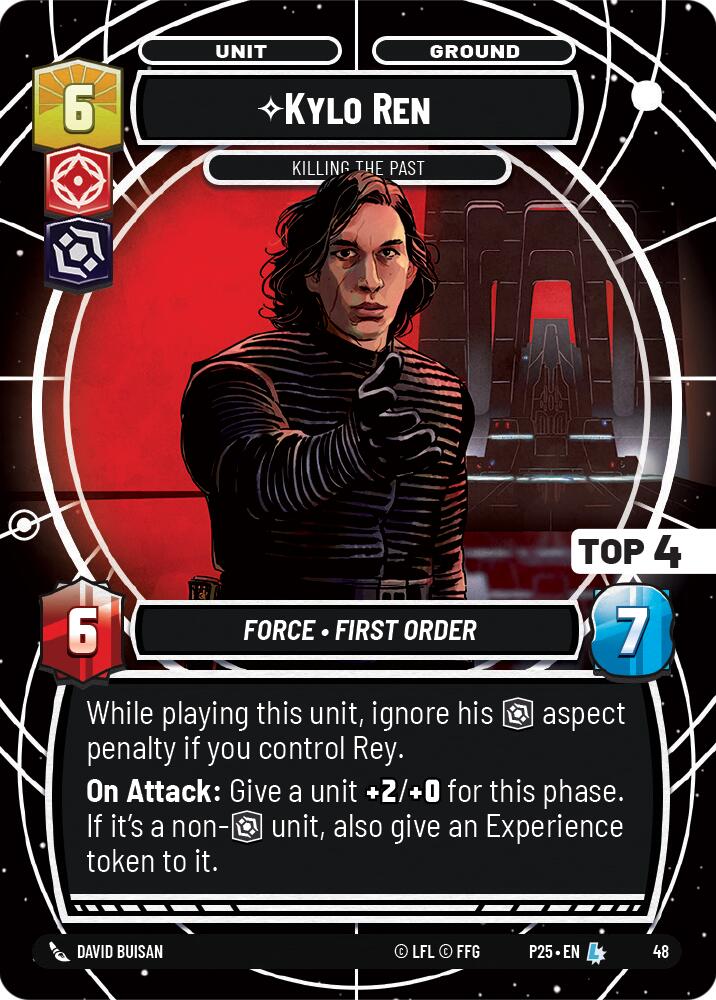 Kylo Ren - Killing the Past (48) (Top 4) (48) [Store Showdown Promos] | Odin's Place