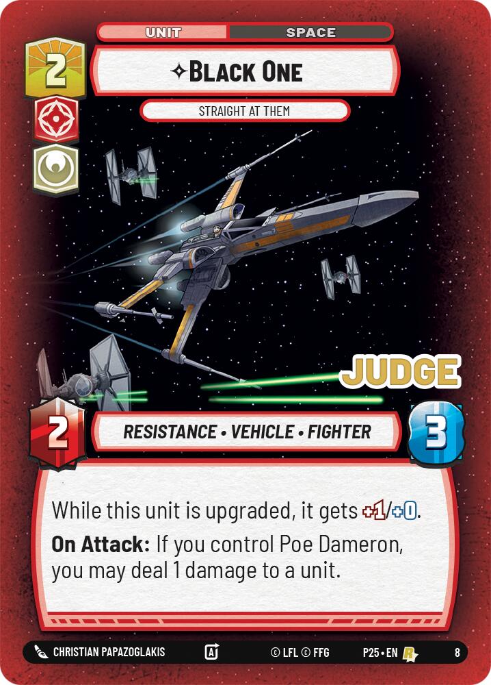 Black One - Straight At Them (8) (8) [Judge Promos] | Dragon's Lair Comics and Fantasy Houston TX
