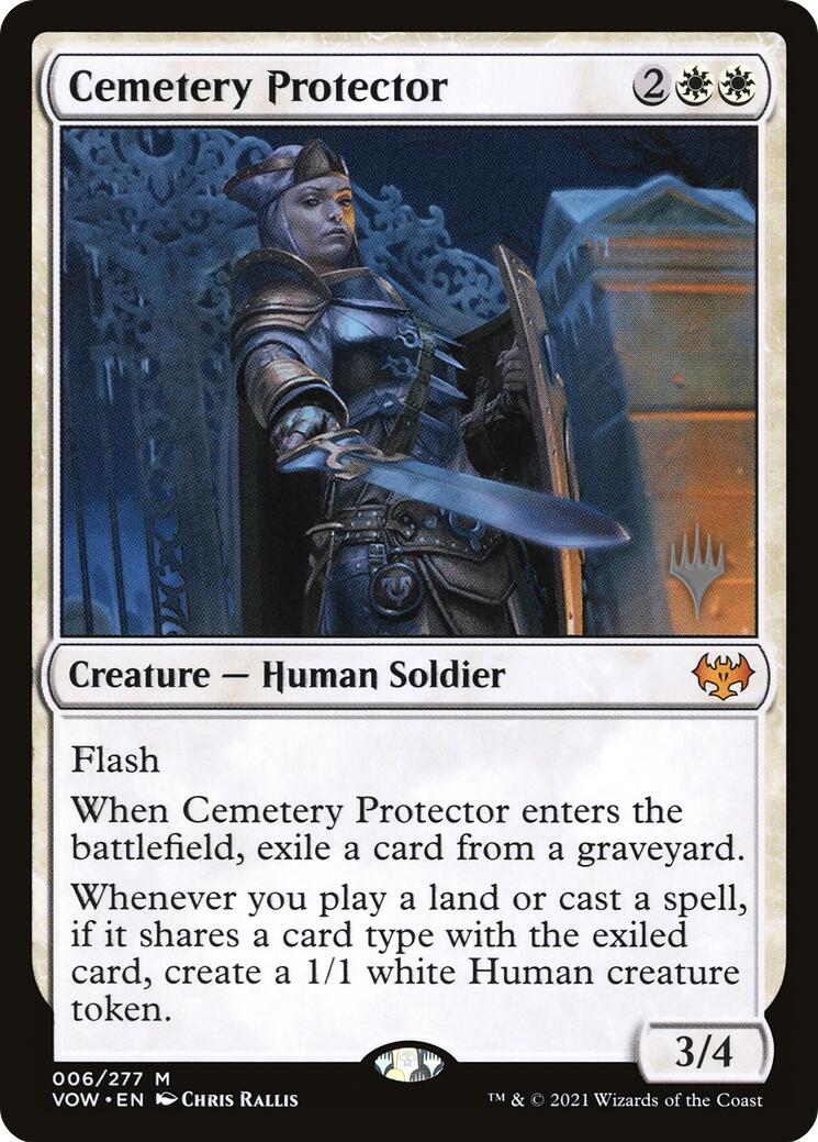 Cemetery Protector [Aetherdrift Promos] | Dragon's Lair Comics and Fantasy Houston TX