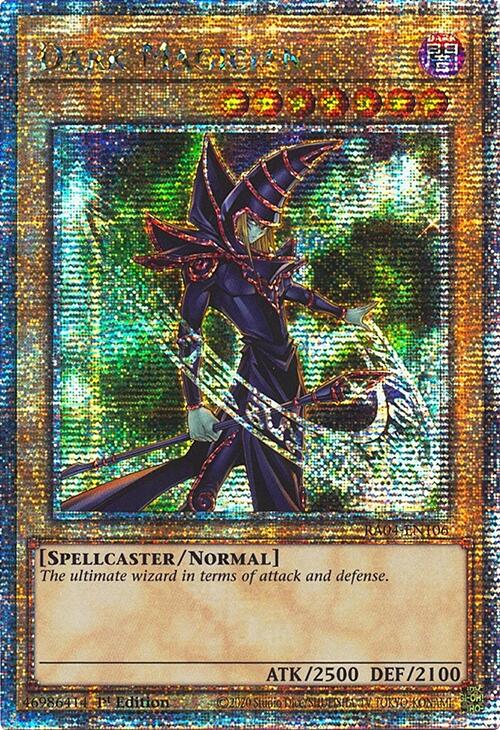 Dark Magician (6th Art) [RA04-EN106] Quarter Century Secret Rare | Dragon's Lair Comics and Fantasy Houston TX