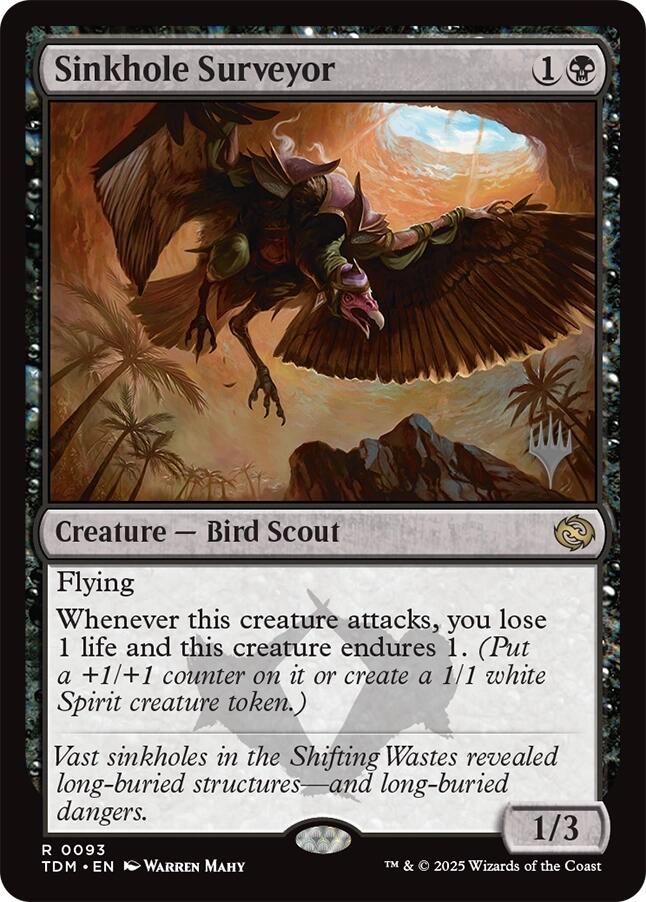 Sinkhole Surveyor [Tarkir: Dragonstorm Promos] | Dragon's Lair Comics and Fantasy Houston TX