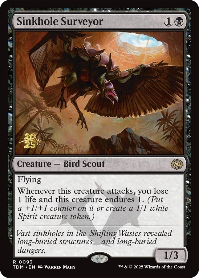 Sinkhole Surveyor [Tarkir: Dragonstorm Prerelease Promos] | Dragon's Lair Comics and Fantasy Houston TX