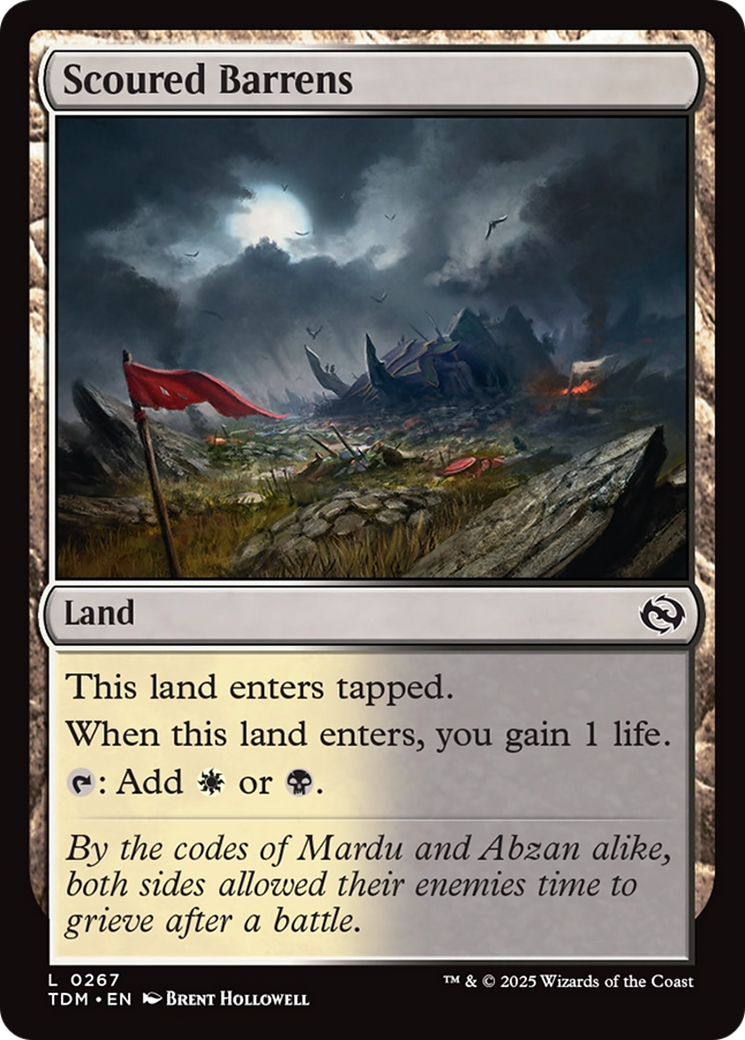 Scoured Barrens [Tarkir: Dragonstorm] | Dragon's Lair Comics and Fantasy Houston TX